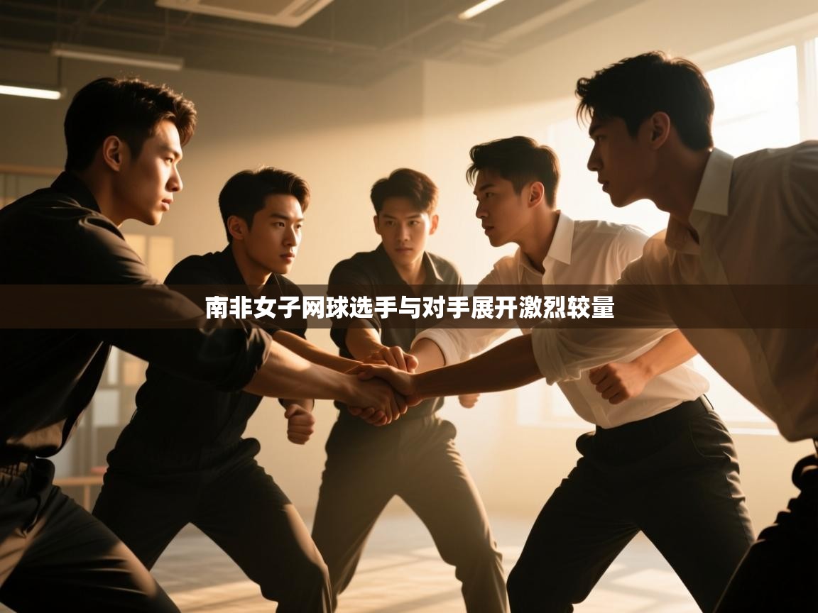 南非女子网球选手与对手展开激烈较量  第1张